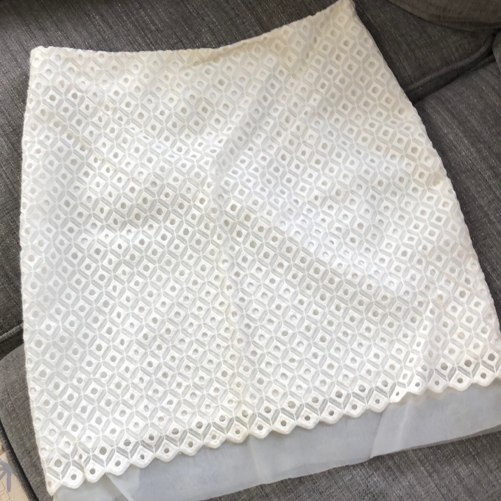 Ladies white skirt size small